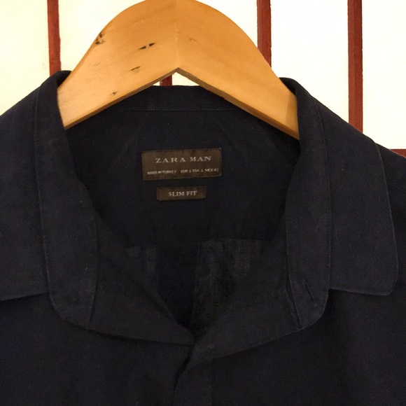 ZARA Slim Fit Dress Shirt - Picture 2 of 4